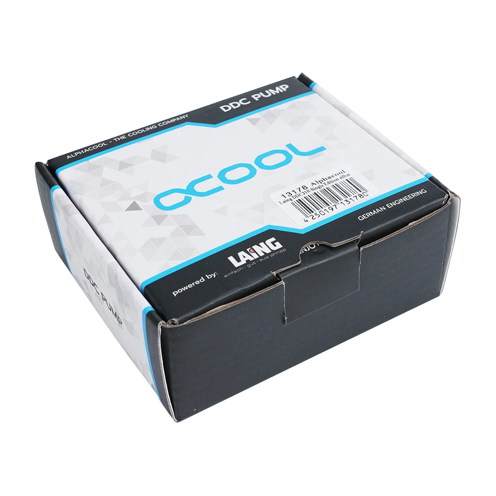 Alphacool Original Laing DDC310 8W Silent DDC Pump Core 2.28m Lift, 200L/H ,Black Metal House,High Quality,Seller Recommend