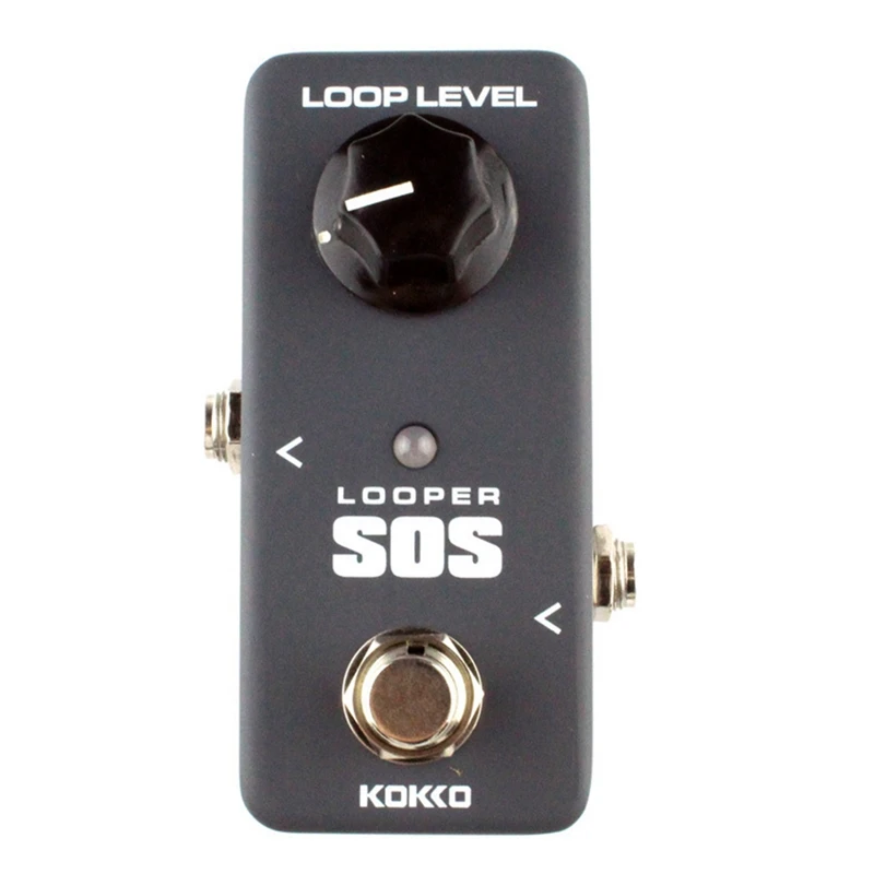 

KOKKO FLP2 Portable Guitar Effect Pedal Looper Effects 5 Minutes Looping Time Loop Station, Exclude Power Adapter