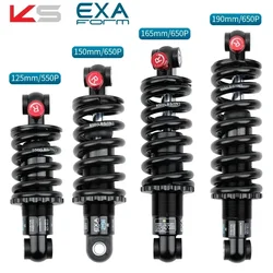 EXA Form Rear Shock Absorber 291R Adjustable Suspension Spring 125/150/165/190mm Absorber for Mountain Bikes Electric Scooter