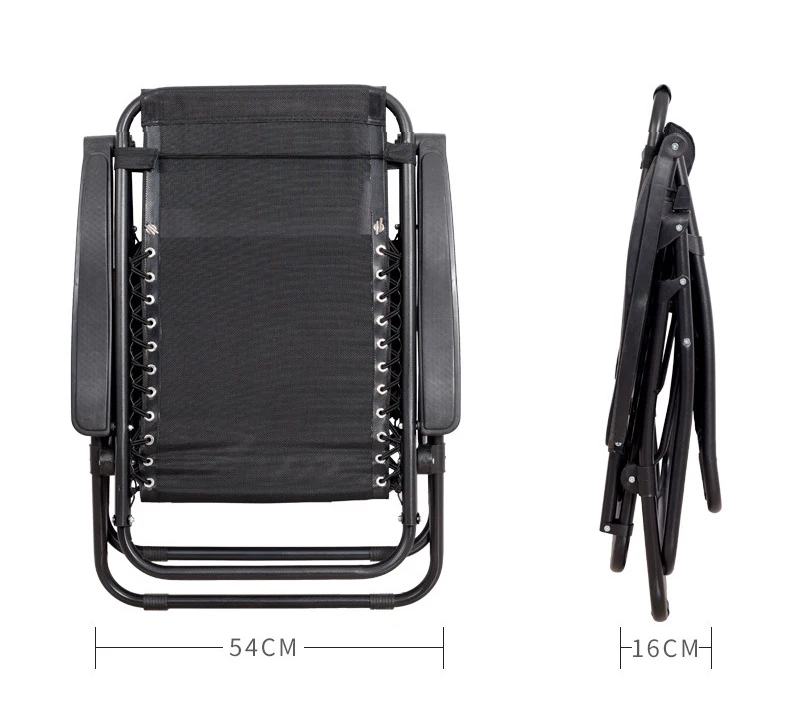 قابل للتعديل قابلة للطي في الهواء الطلق داخلي الترفيه مستلق الاسترخاء للطي الشاطئ شبكة صالة كرسي صفر الجاذبية كرسي #6