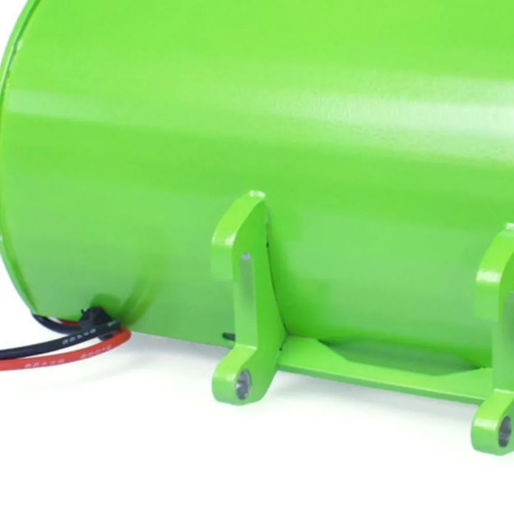 

LESU Upgraded Parts Metal Green Brush Cleaner Sweeper Shovel Spare for Toy 1/14 RC Hydraulic Skid Steer Loader DIY Model Mahcine