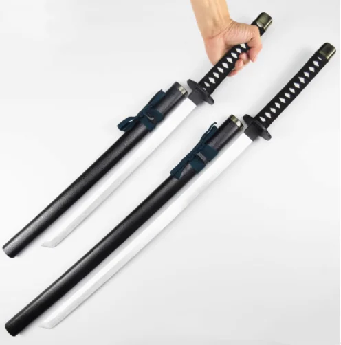 

[Funny] 103cm Cosplay Anime Hakuouki Okita Souji / Hajime Saito / Hijikata Toshizo weapon wooden Sword Costume party Anime show