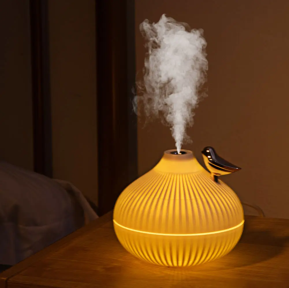 Portable Color LED Light Mini 300ml H2O Mist Humidifier USB Cool Mist Air Humidifier