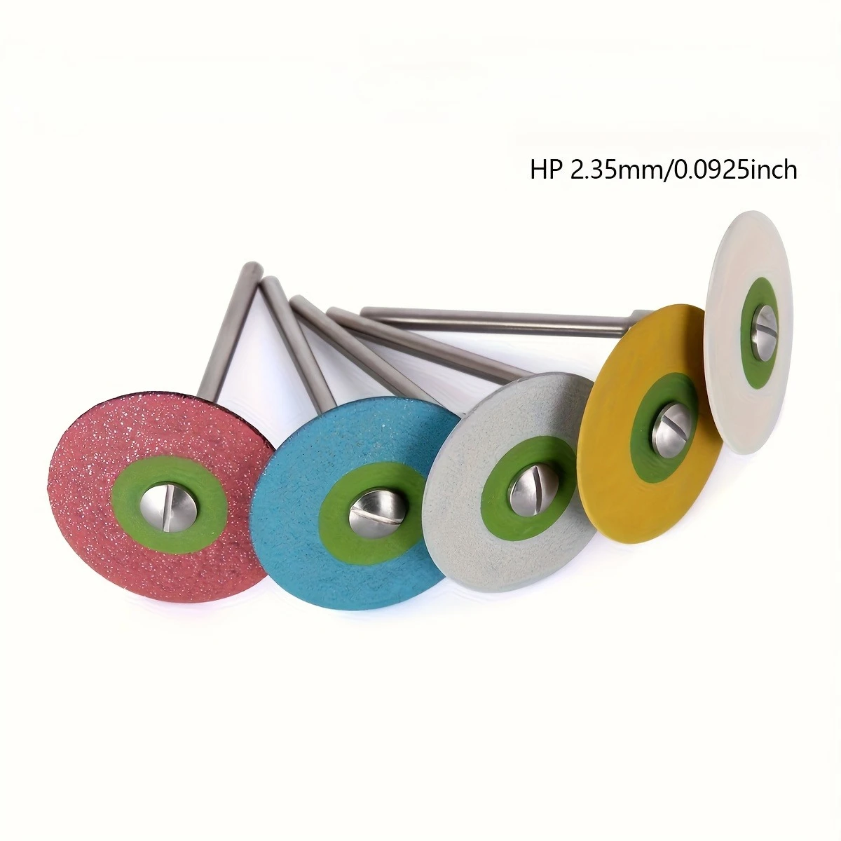 Diamond polishing wheel, single mounted dual color disc, mirror polished porcelain, unglazed grinding and polishing machine