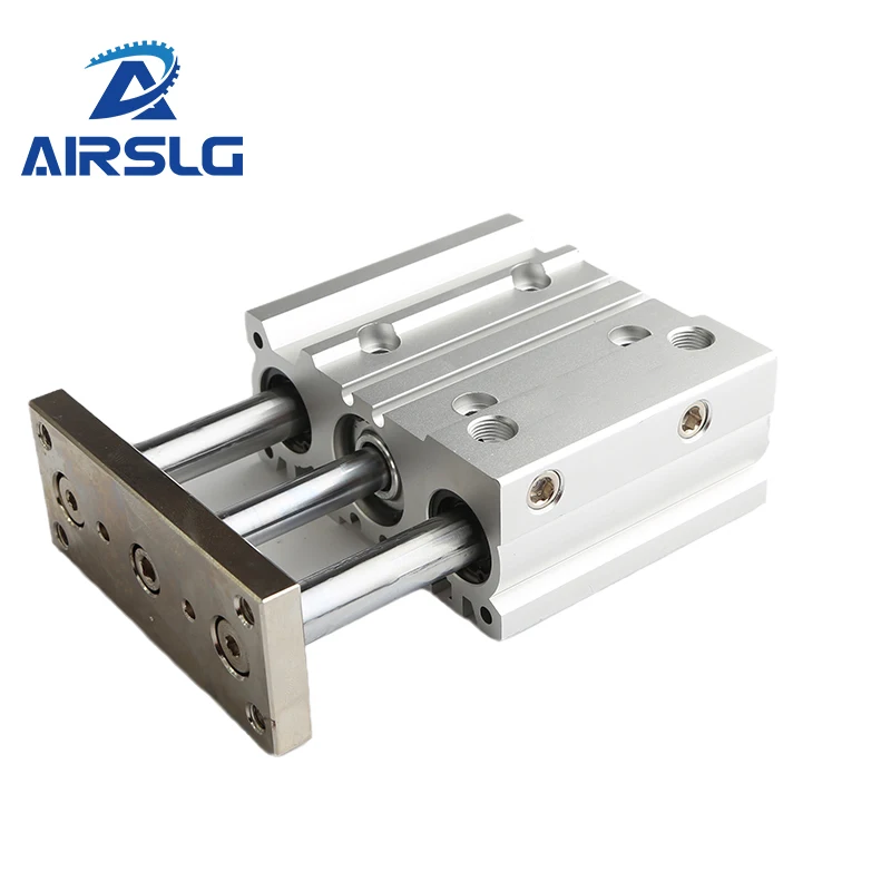 Airtac type Compact guide cylinder air pneumatic cylinder TCM12 TCM16 20 TCM12X10S TCM16 20 25 32 40 50 63 80X10 20 30 40 60 70S