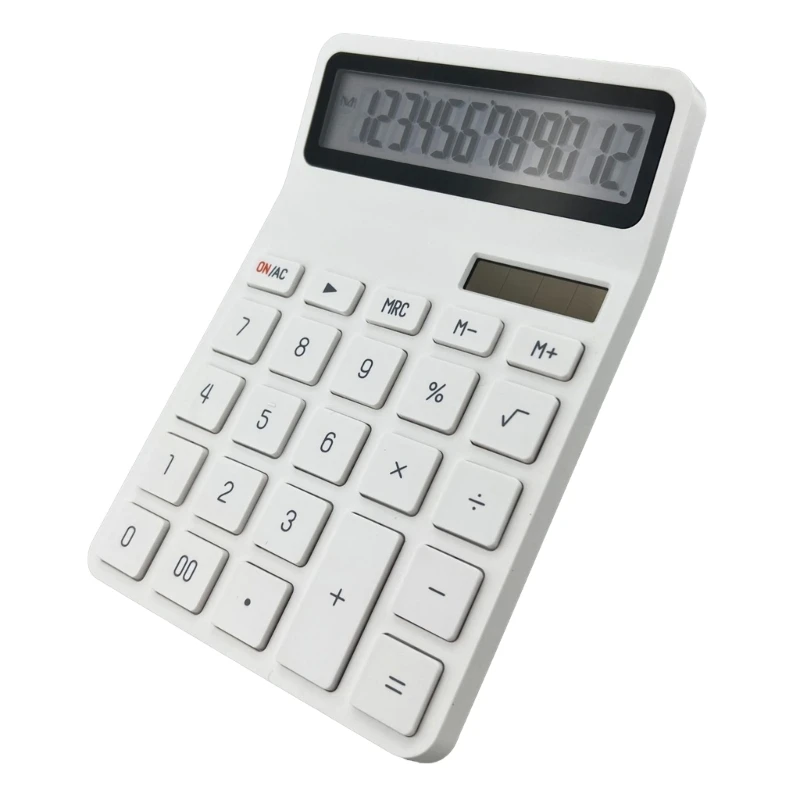 12 Digit Desktop Calculator Lightweighted with Durability for Office and Student 601F