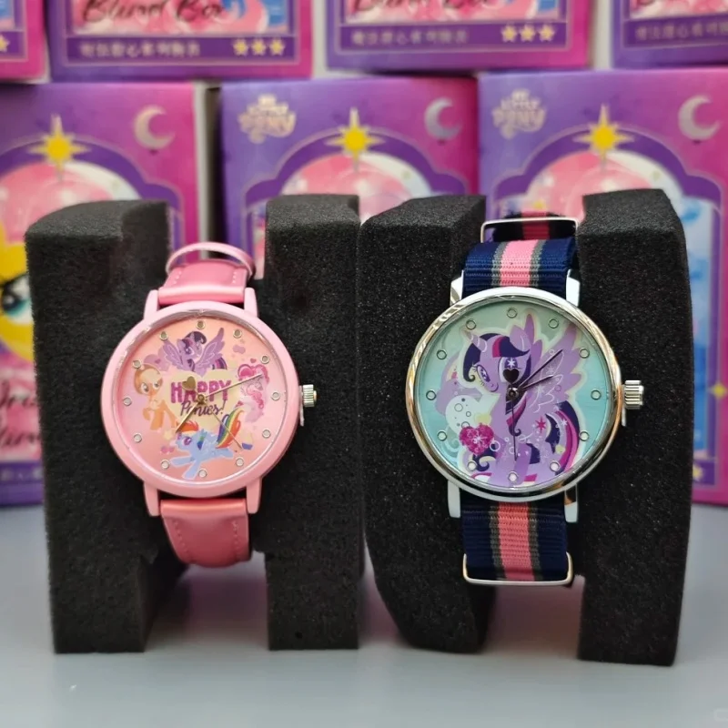 

My Little Pony Magic Heart Series Blind Box Wristwatch Anime Clock Children'S Toy Desktop Ornament Birthday Gift Toys