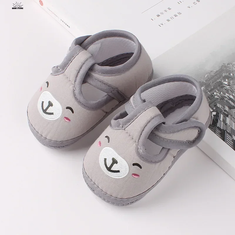 Newborn Cartoon Baby Shoes Kids First Walkers Soft Sole Boy Shoes Toddler Cartoon-Shoes Spring Autumn  Baby Girls Boys-Shoes