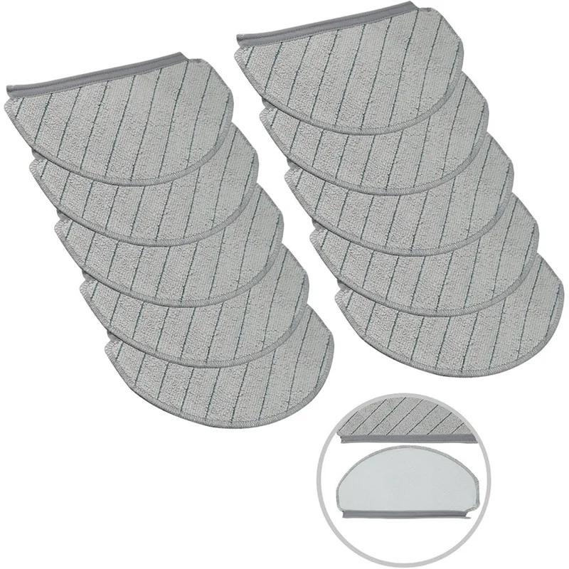 

ABMH-Mop Cloth Pads For Ecovacs Deebot N20/N20 Plus Robot Vacuum Cleaner Replacement Parts Kit