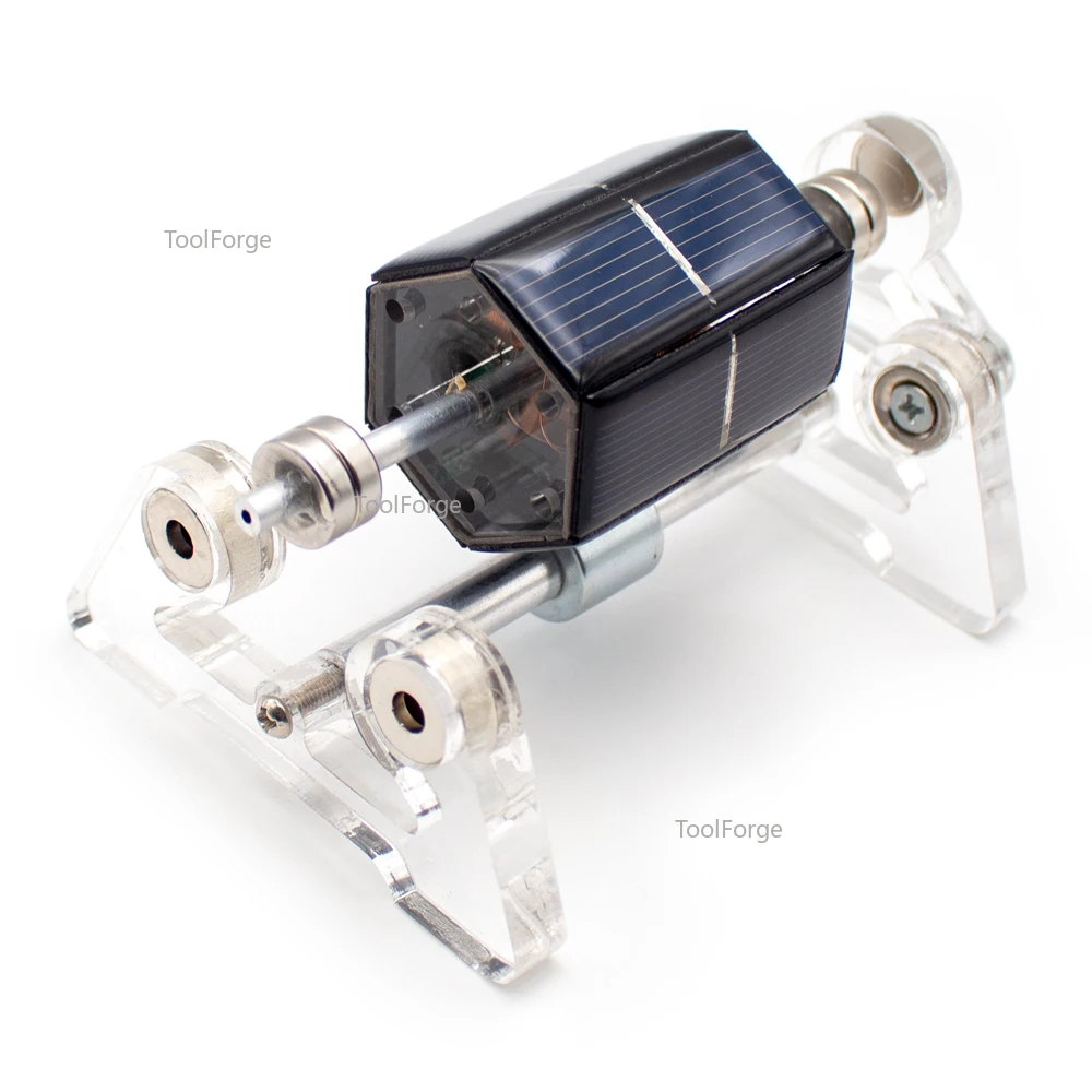 Magnetic Levitation Solar Motor Perpetual Motor Creative Magnetic Levitation Ornaments Creative Technology Teaching Gift