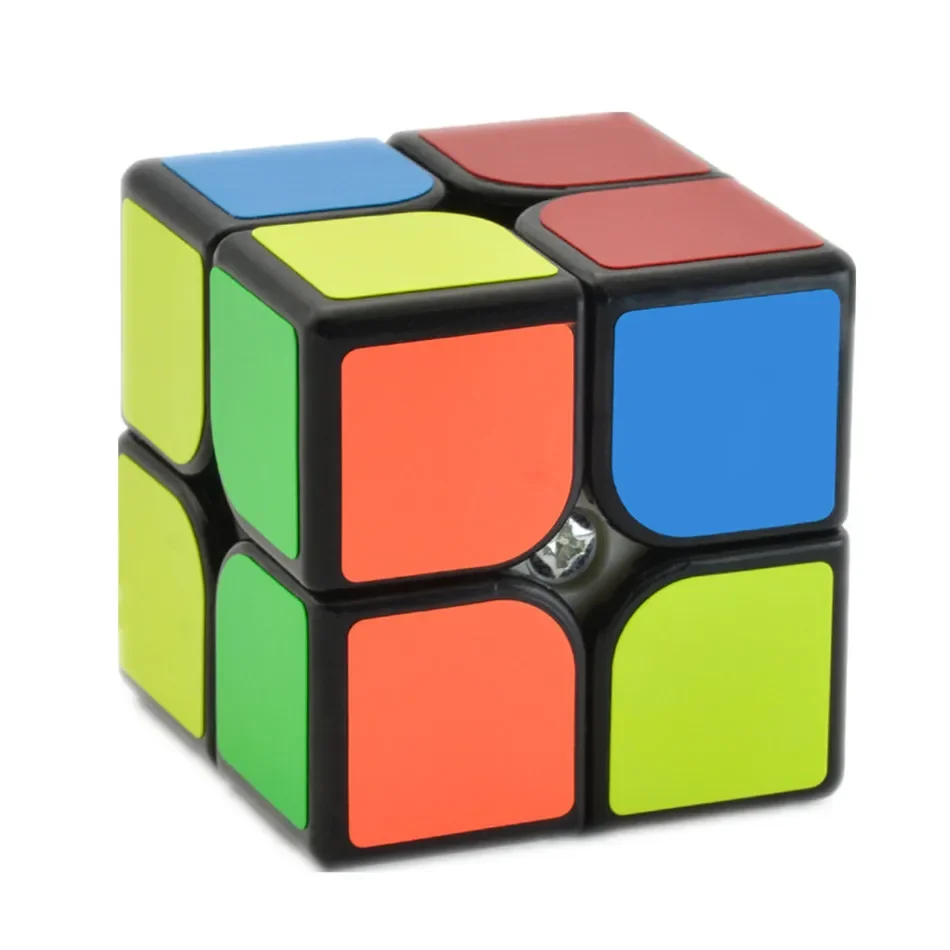 Yongjun 2x2 versão atualizada guanpo bolso mini cubo jogo educativo 2x2x2 velocidade cubo mágico brinquedos para crianças