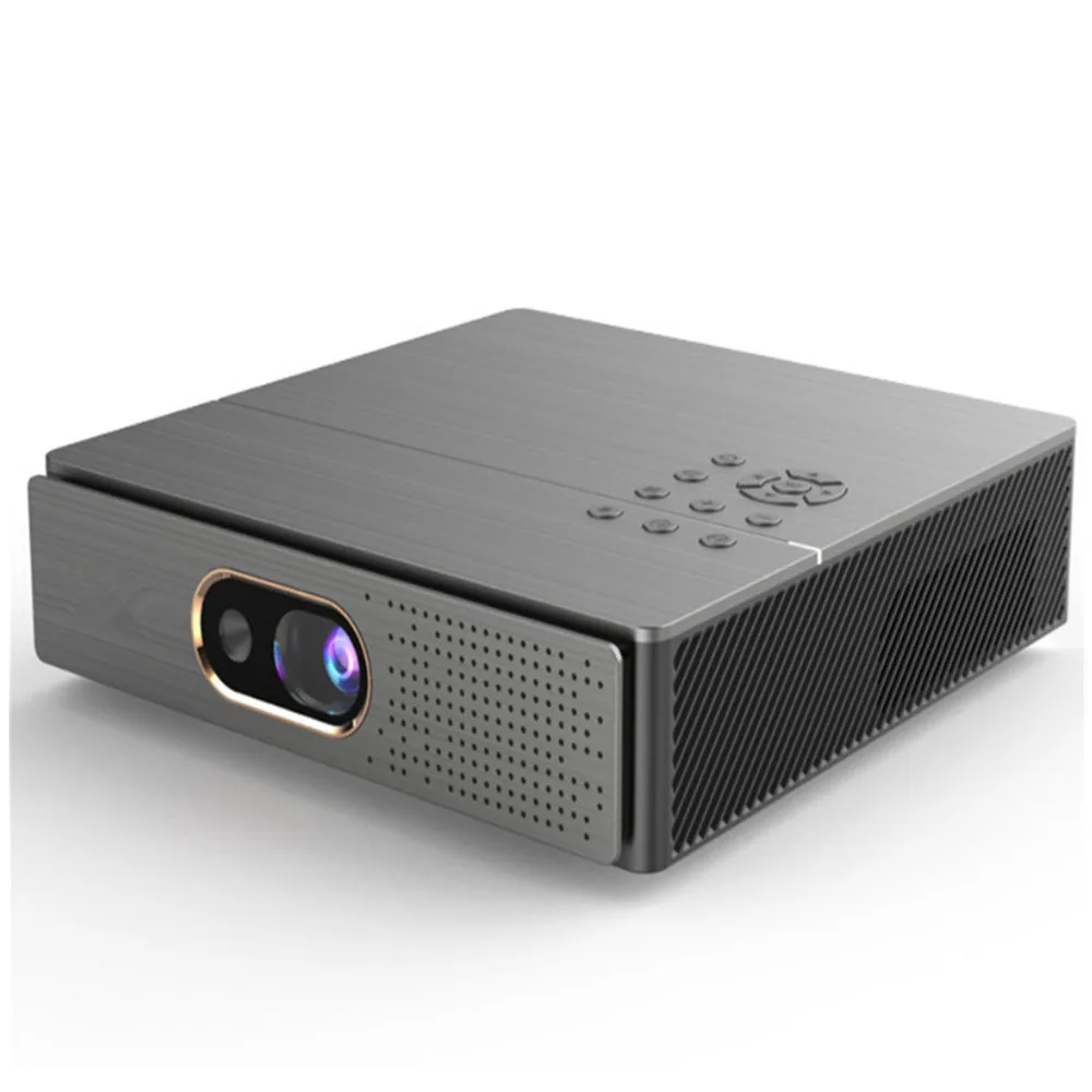 Hot Home commercial projector super bass 3D cinema projector mobile phone with screen portable automatic correction projector