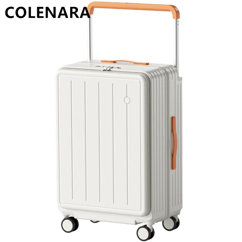 COLENARA Suitcase High Quality 20 Inch ABS+PC Boarding Case 24