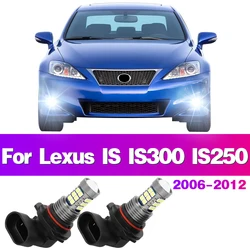 LED 자동차 앞 안개등 램프 9006 HB4 전구 Lexus IS IS300 IS250 2006 2007 2008 2009 2010 2011 2012 자동차 액세서리