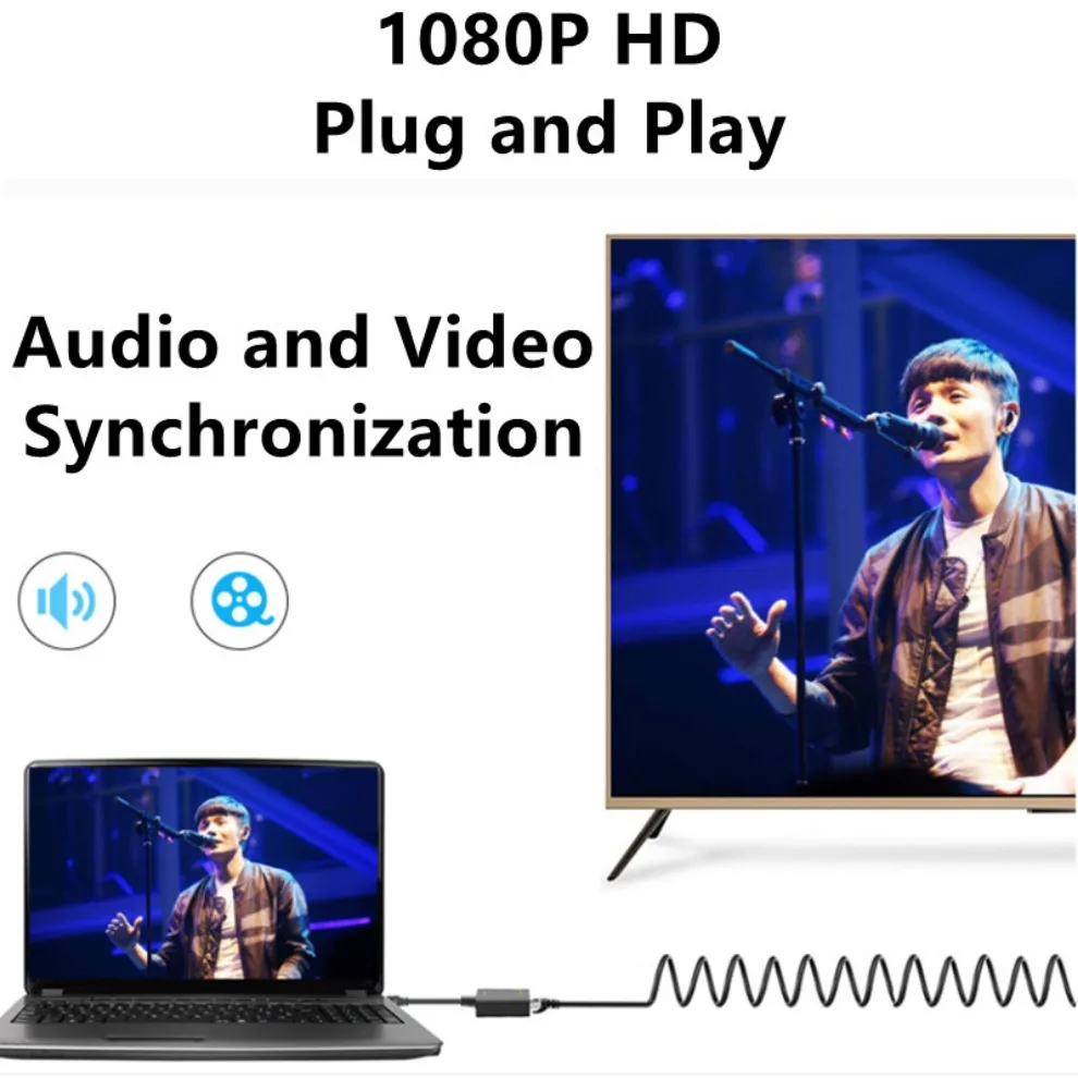 Przedłużacz HDMI 1080p HDMI męski do RJ45 Przedłużacz sieci LAN Konwerter Repeater Cat 5e/6 Do 30m Przedłużacz do HDTV HDPC PS4 STB — zdjęcie produktu 4