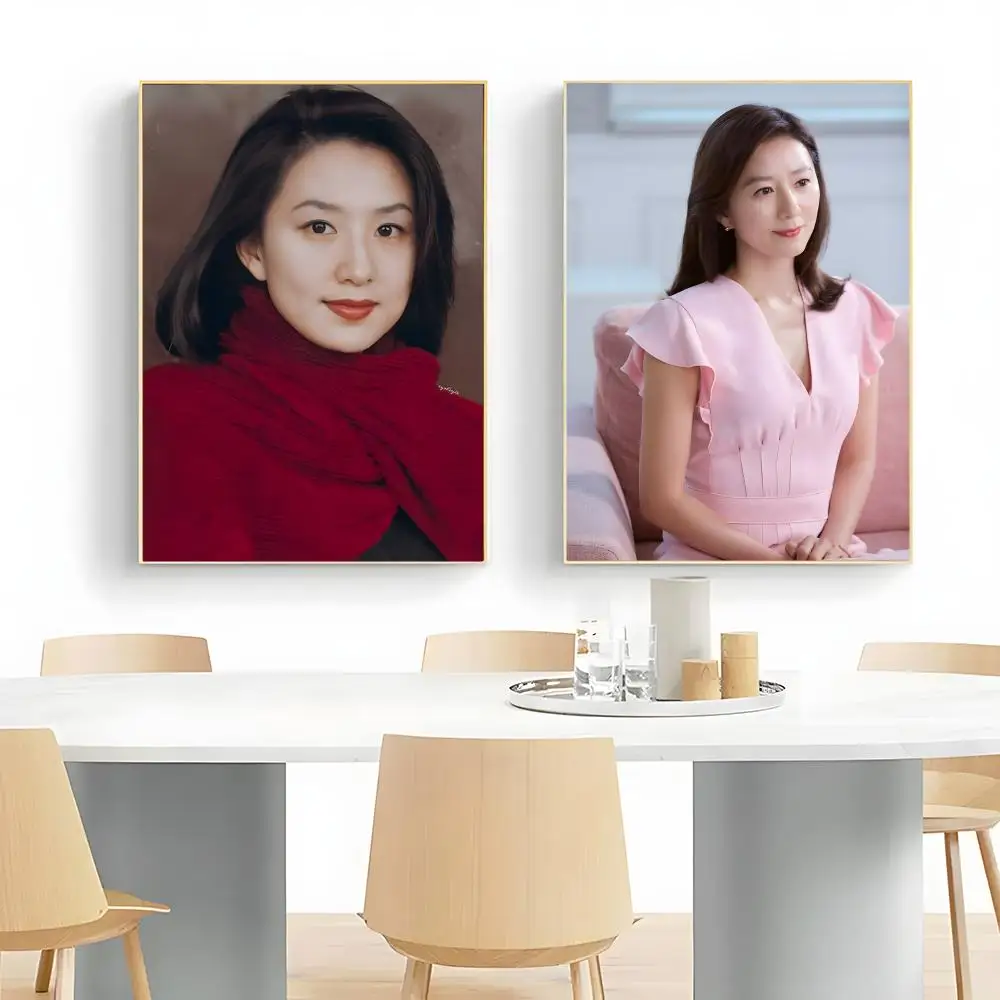 Charismatic Korean Beautiful Actress K-Kim Hee Ae Poster Wall Art Print Poster Decorative Mural Home Decor Gift Unframed