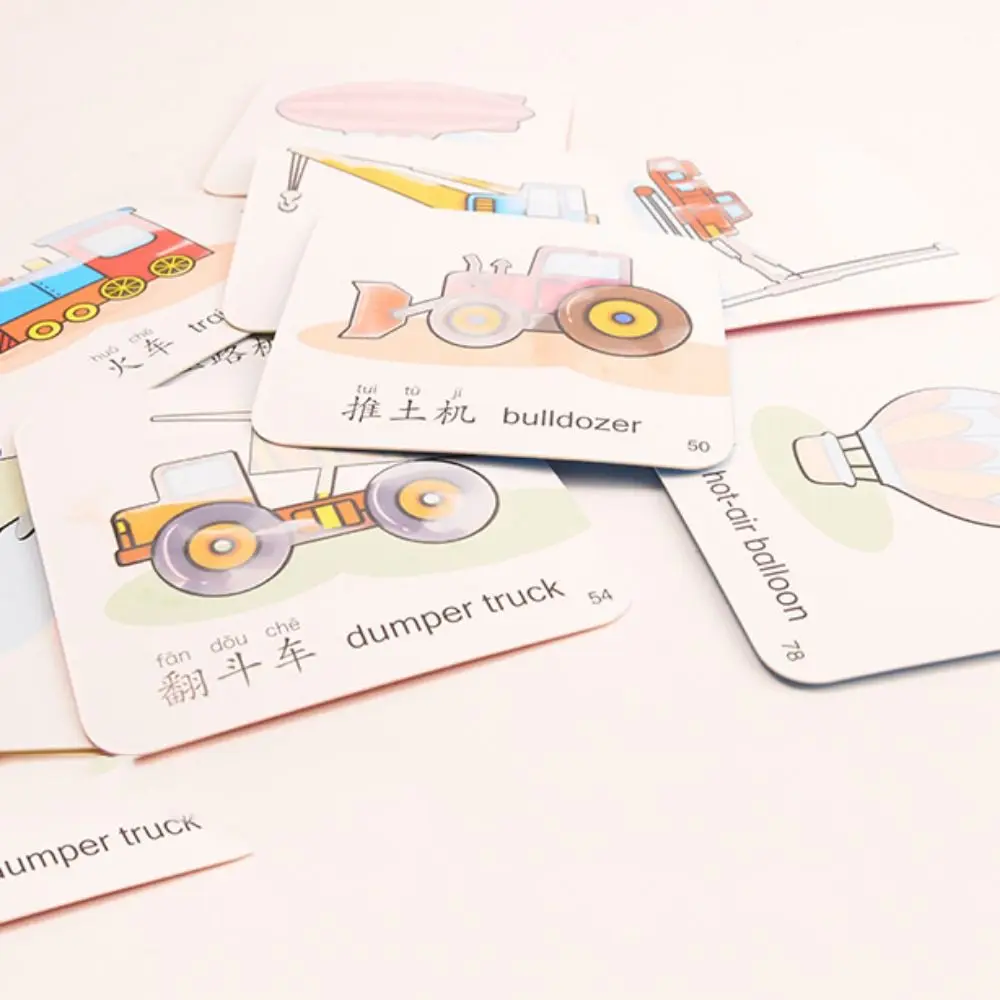 Formazione del pensiero logico Graffiti Carta cognitiva Apprendimento dei colori Cognizione Baby Vision Tigger Card Impermeabile ad alto contrasto