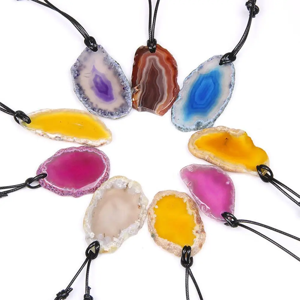 Натуральный агат, жеода, камень Рейки, сделай сам, украшение для дома, кварцевый кулон, ювелирные аксессуары