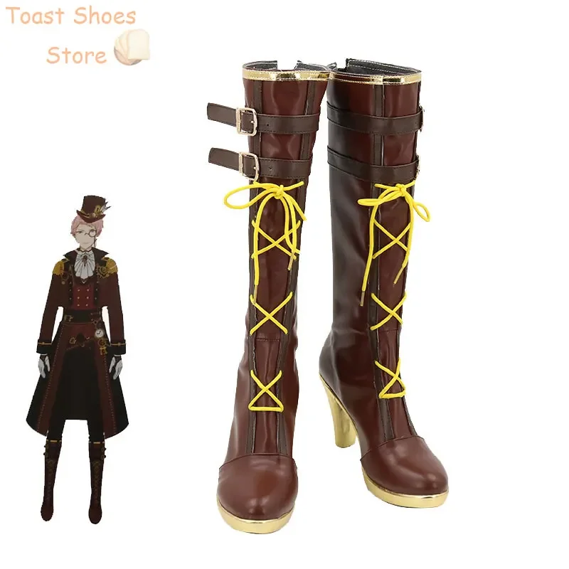 

Обувь для косплея Itsuki Shu, игровой ансамбль со звездами, реквизит для косплея, обувь из искусственной кожи, карнавальные ботинки на Хэллоуин, реквизит для костюма