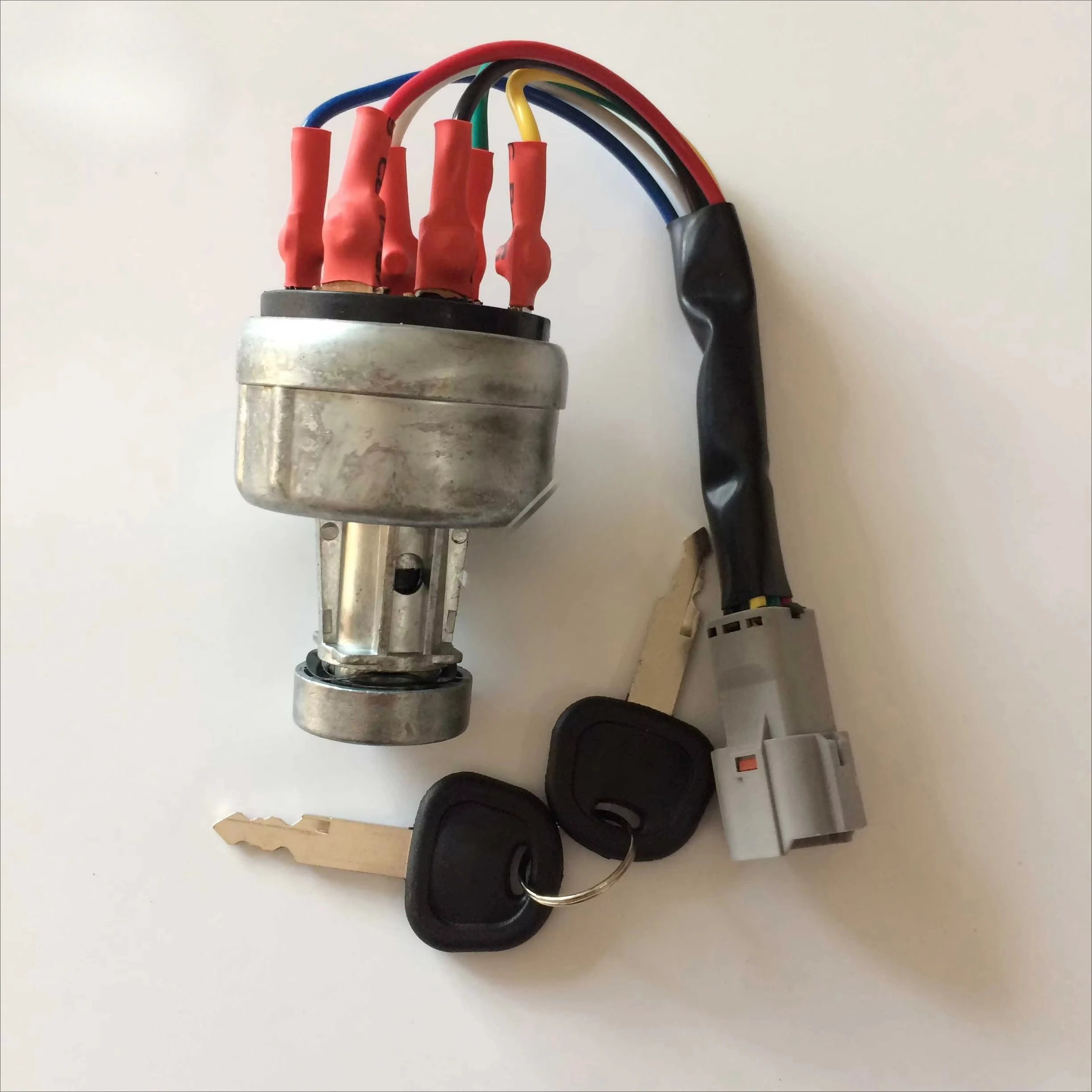 

Excavator parts R210-7 Starter switch 21N4-10400 21N4-10430 Ignition switch 21N410400 with key