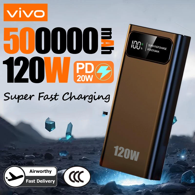 VIVO 200000mAh Υψηλής Ικανότητας Power Bank 14.33€