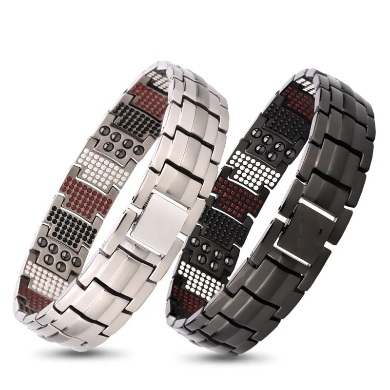 Magnetic Therapy Detachable Magnet Bracelet Unisex Promotion Metabolism and Blood Circulation Movement Slimming Bracelet