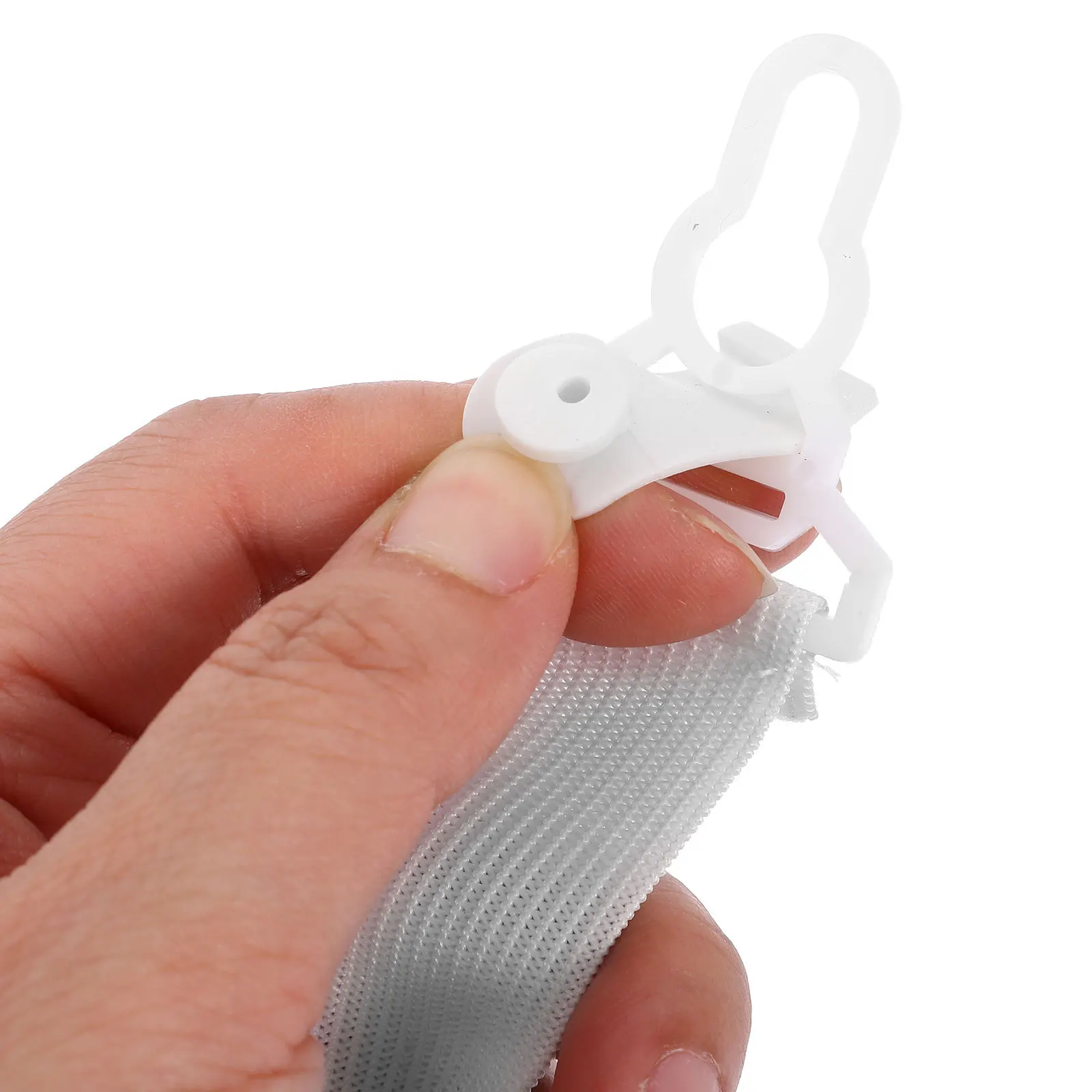 

Bed Holder Straps Adjustable Elastic Fasteners For All Mattress Sizes White Fitted Sheet Tightener Clips Sheet Grippers