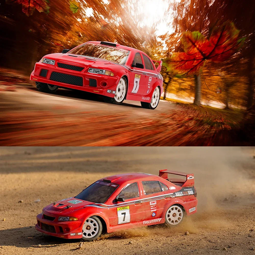 HNR H9804 FOXHOUND 1/10 Scale Brushless 4WD RC Rally Car 2.4GHz Electric Off-Road Remote Control Toy