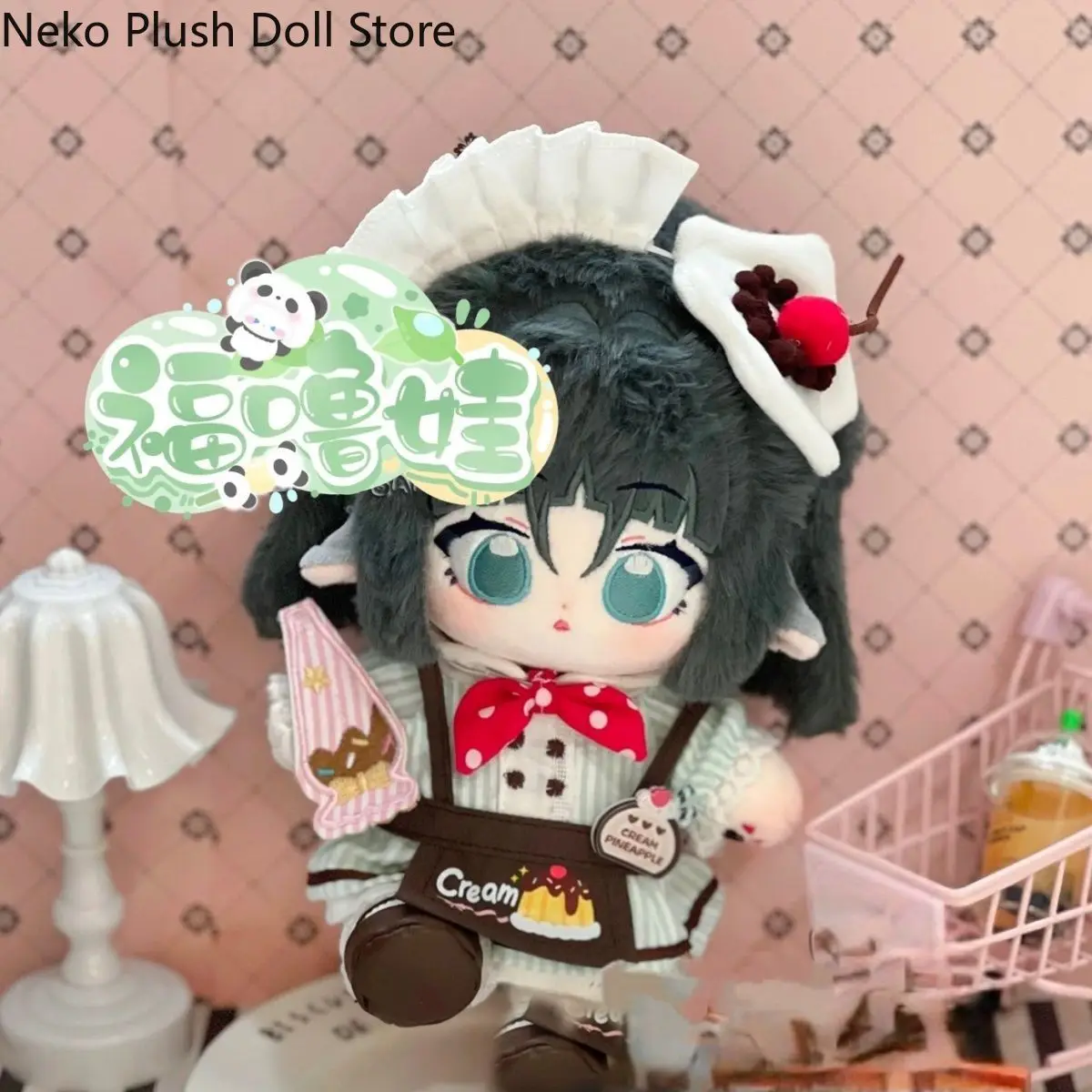 

Zenless Zone Zero Jane Doe Game 20 см, милая мягкая плюшевая кукла, тело, косплей, мультяшное платье, игрушечные фигурки, куклы, подарок