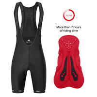 X-Tiger Cycling Bib Shorts With Pocket UPF 50+ Men's Bike Shorts Quick-dry Polyester Competitive Edition Series Bib Shorts