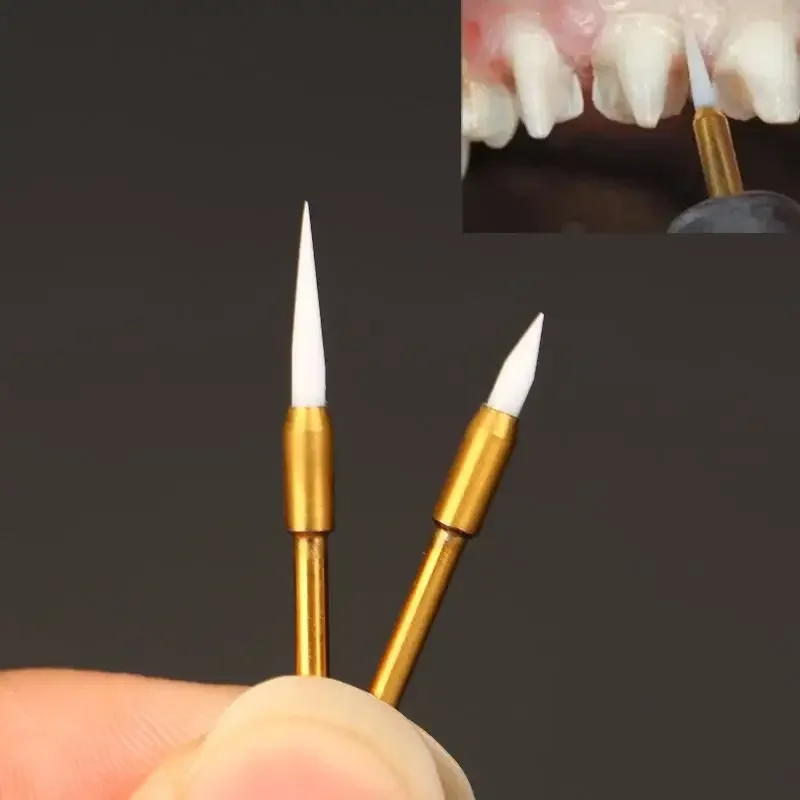 1/2Pcs Dental Ceramic Tissue Trimmer High Speed Handpiece Gingival Contouring Implant Surgery Tool