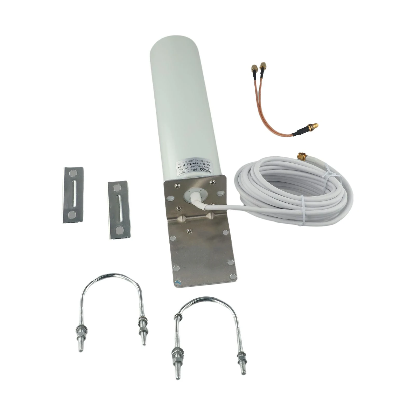 عدة 12dBi هوائي 1 Set 23X6.5X6.5CM ثابت الحائط الهيليوم هوت سبوت مينر مكاسب عالية استبدال في الهواء الطلق