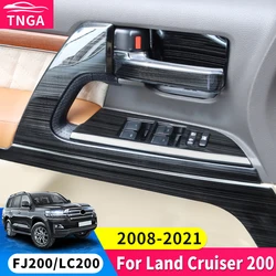 2008-2021 For Toyota Land Cruiser 200 Interior Decoration for Modification Door Handle Bowl Accessories LC200 Door Protector