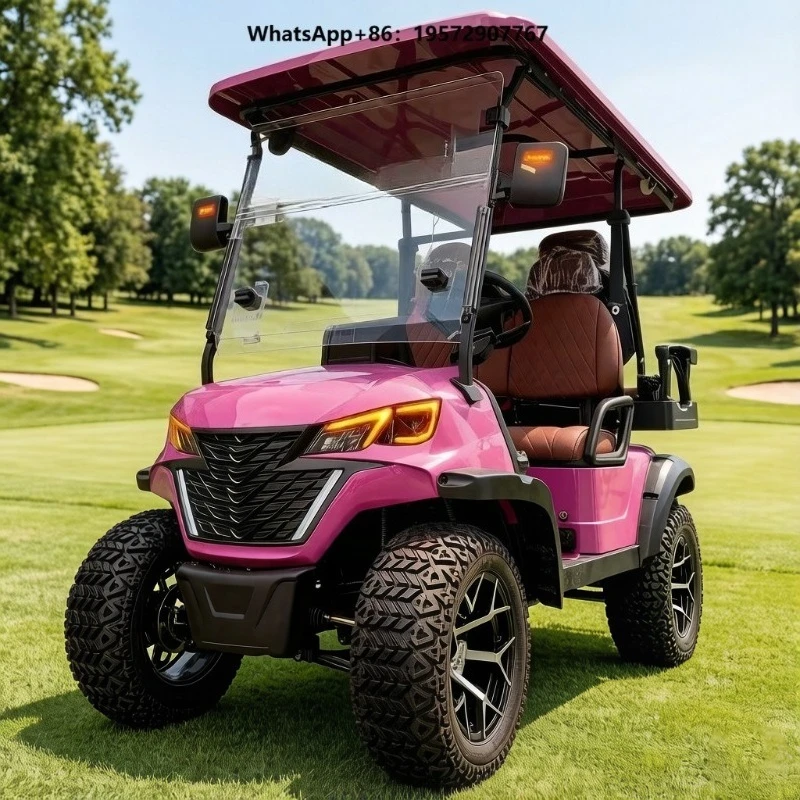 High Quality 4-seater Electric Tourism Sports Golf Cart Golf Cart Battery Newly