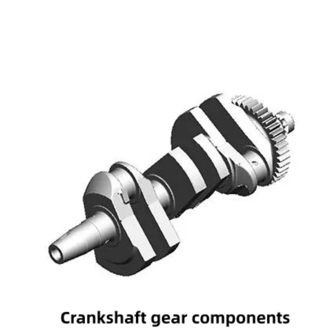 FOR ZONTES 703F Upper and Lower Crankshaft Piston Connecting Rods, Balance Shaft Gears, Oil Filter Passage Cover, Coarse Filter