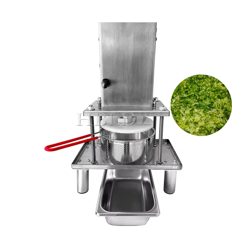 Fully Automatic Vegetable Water Press, Leek, Cabbage, Green Vegetable Filling Juicer