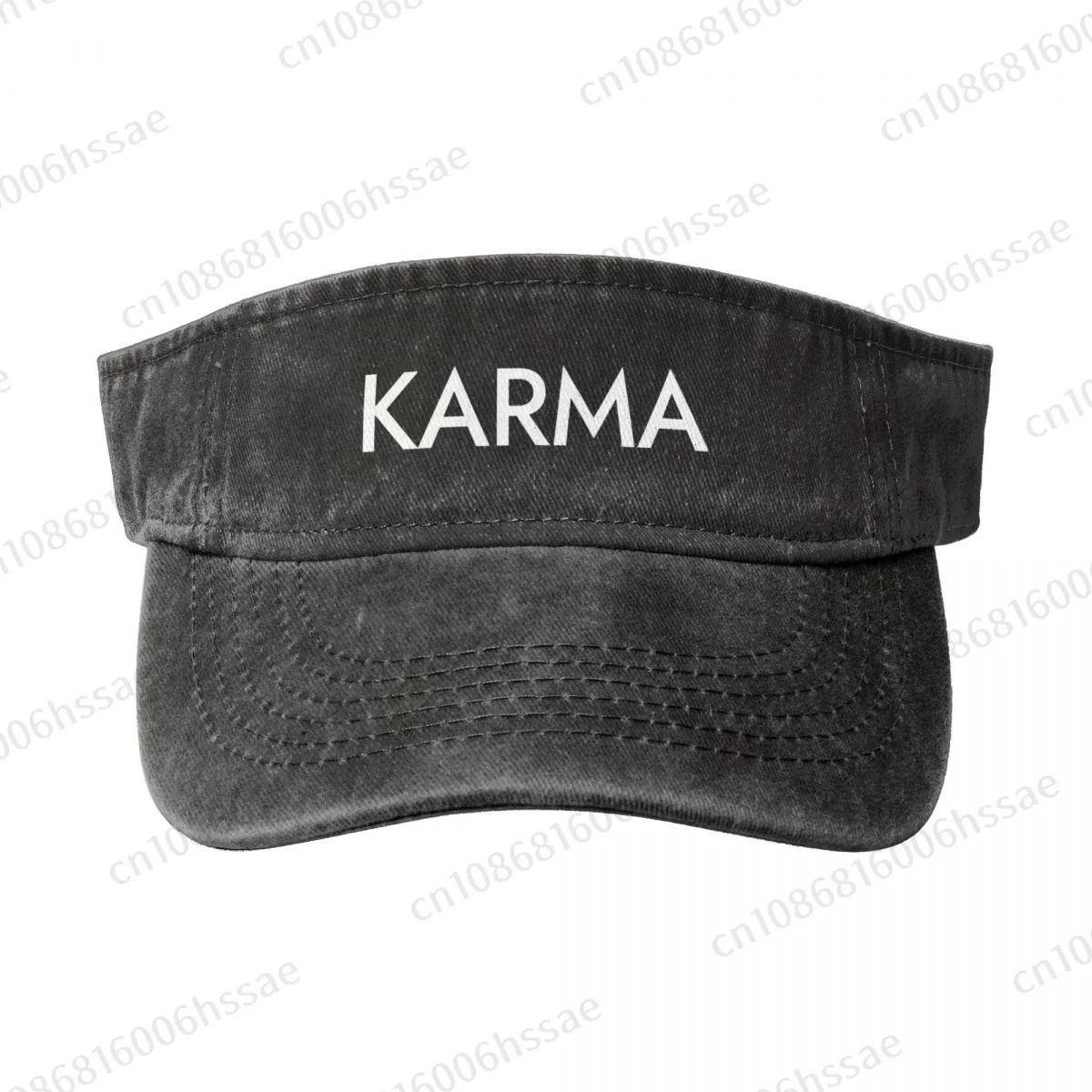 De KARMA IS MY BOYFRIEND Fashion Cotton Baseball Cap Summer Breathable Men Women Adjustable Sun Hat