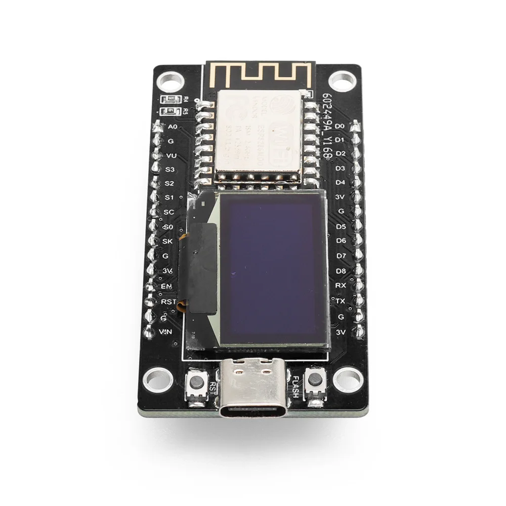 NodeMCU ESP8266 scheda di sviluppo ESP-12E modulo di rete Wireless IoT scheda di controllo OLEDControl da 0.96 pollici per Arduion