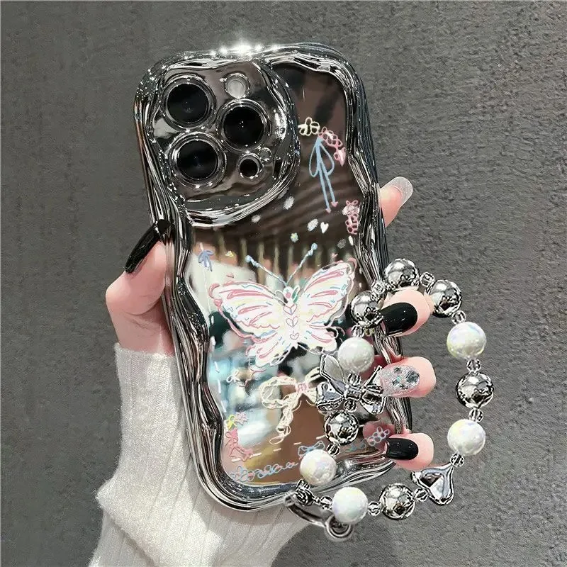 Butterfly Dance Phone Case For Samsung Galaxy A55 A35 A25 A15 A54 A24 A33 A34 A73 5G A32 A51 A52 A53 A71 A72 A30 A50soft