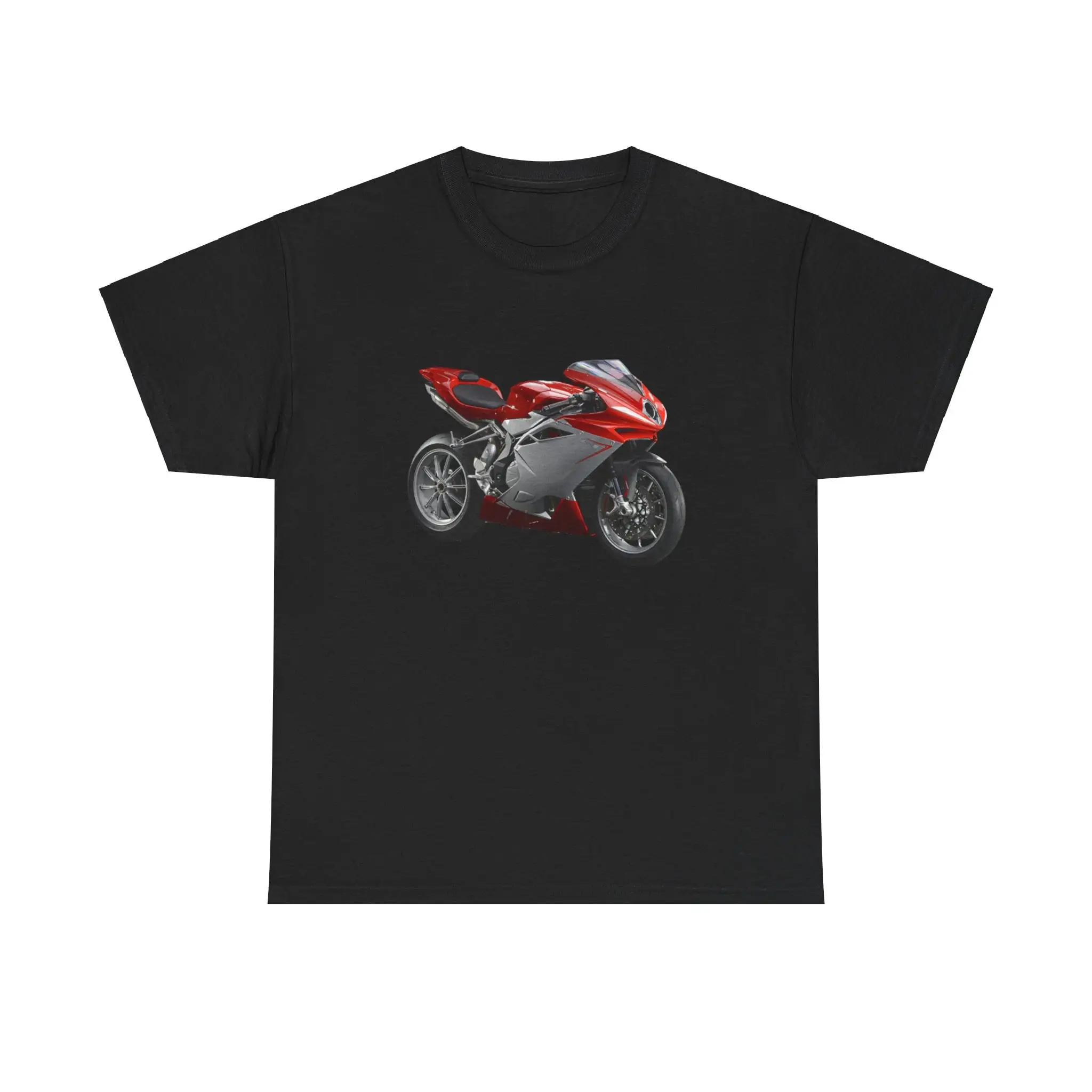 Mv Agusta F4 1000 F4R 1000R 1999 2018 Heavy Cotton T Shirt By Motophotomerch