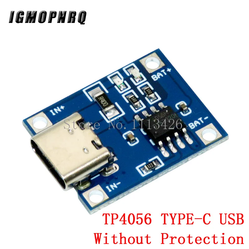 5pcs/lot 5V Micro USB 1A 18650 TP4056 Lithium Battery Charging Board With Protection Charger Module