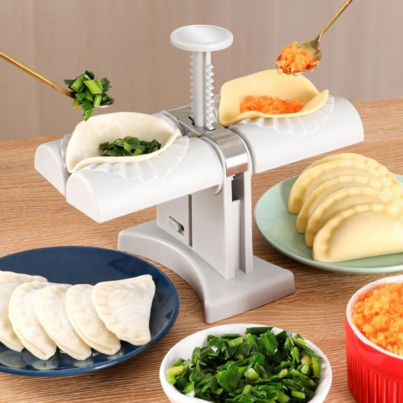Máquina automática de envolver gyoza manual para el hogar, nuevas y pequeñas dumplings para hacer dumplings, moldes especiales para dumplings de cocina de Dios