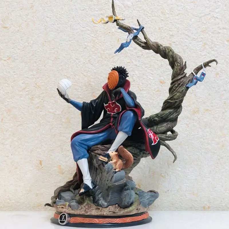 

Uchiha Obito Action Figure, GK PVC Anime Collection, Butter Ornament, Akatsuki migrant i Resubdivision Parts, Statue Model Toys