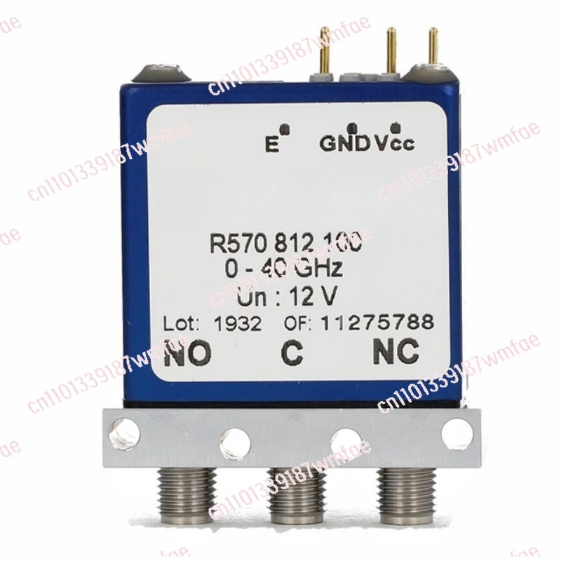 

R570412100 Микроволновый коаксиальный однополюсный двухпозиционный переключатель