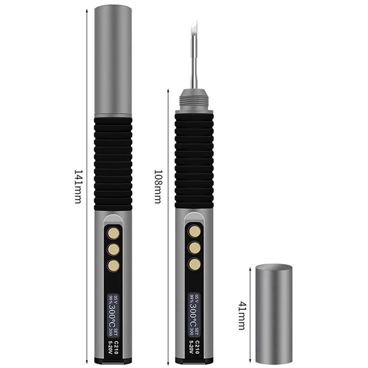 【TODAY-BUY】~@ Electric Soldering Iron 70W Adjustable Digital Display Automatic Sleep BGA Precision Soldering Iron Repair Tool