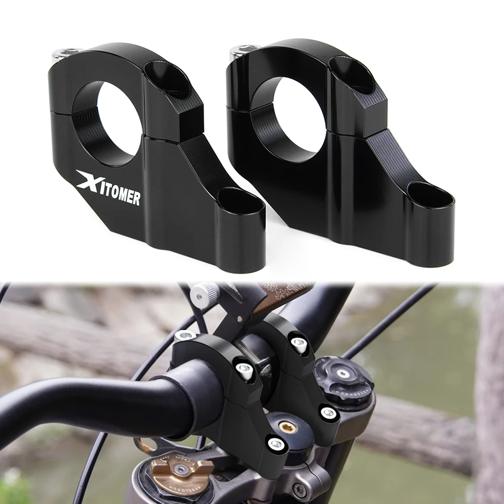 For Surron light bee S /X Talaria Sting R / L1E Segway X260 / X160 Dirt Bike Bar Clamps Handlebar Risers Mount Bracket Aluminum