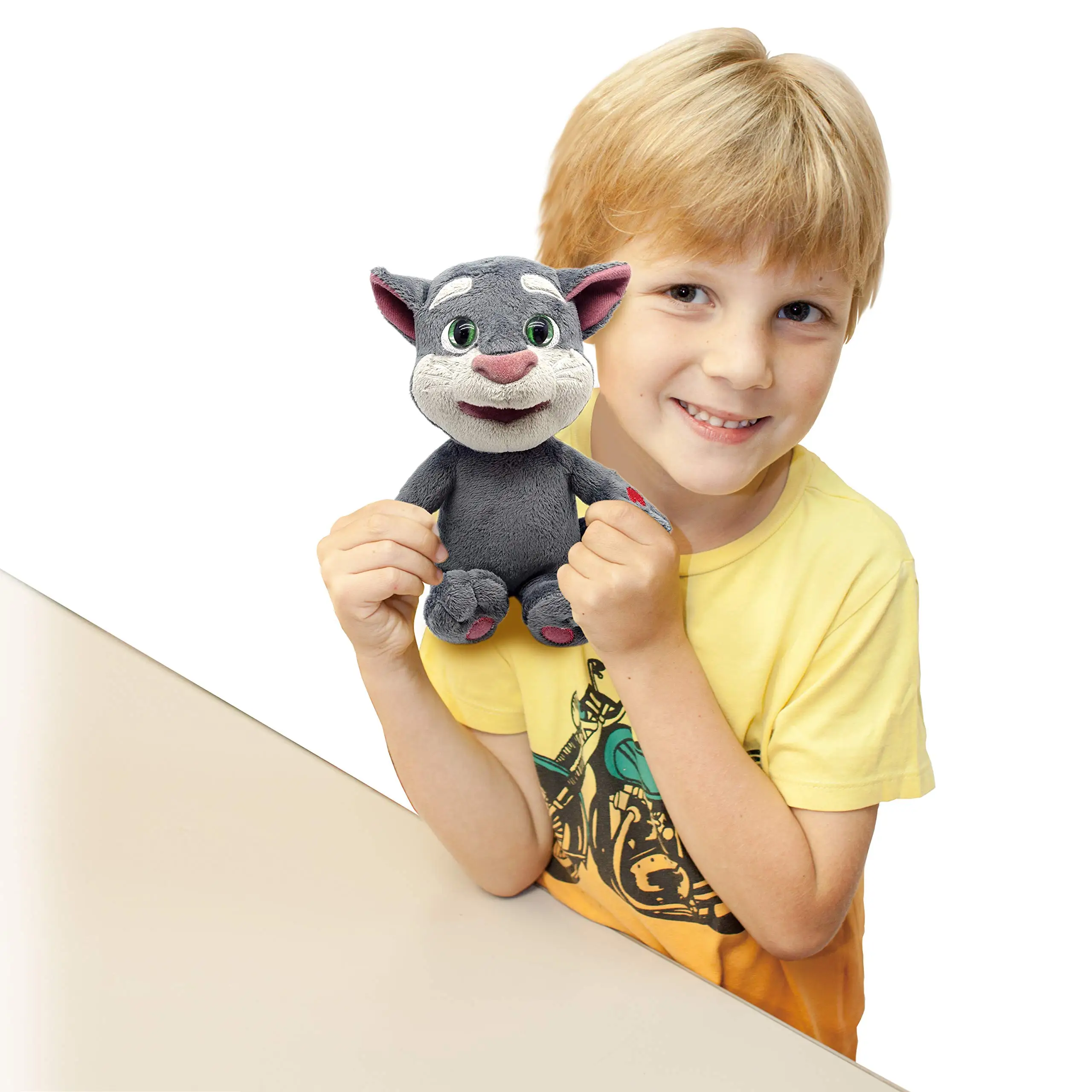 Pratende TOM Talk Back Cat Elektronisch interactief zacht pluche speelgoed Pratend huisdier Kattenspeelgoed Leuk interactief speelgoed Verjaardagscadeaus voor kinderen