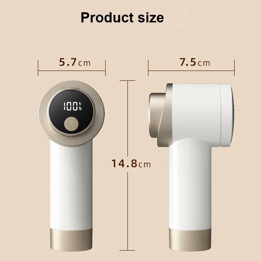 Lint Remover Für Kleidung Tragbare Elektrische Stoff Rasierer USB Aufladbare Kleidung Rasierer Digital Display Pullover Pellet Entferner – Detail 9
