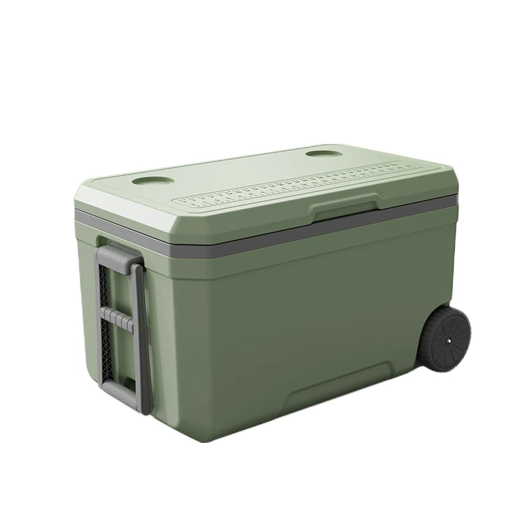 Factory Price Customized 70L Plastic Food Ice Chest Cooler Box Picnic Portable Juice Box Cooler Ice Hot Cooler Box for Camping