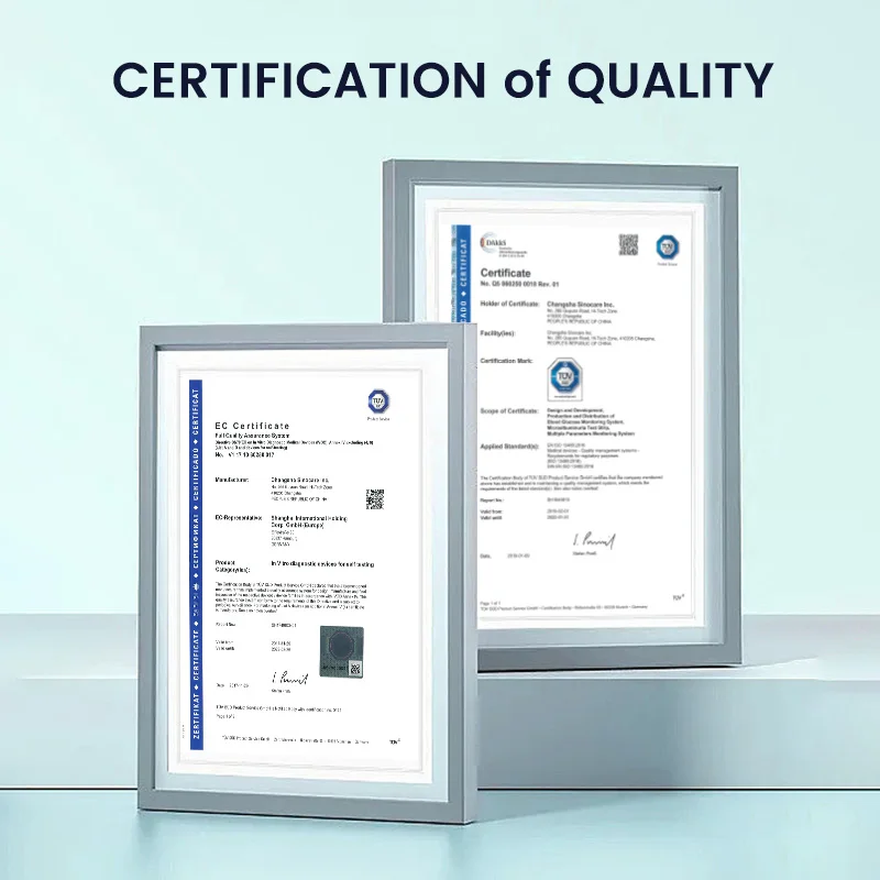 SINOCARE 50 strips for Safe-UG Blood Glucose and Uric acid testing Accurate results Rapid testing Convenient to use and carry